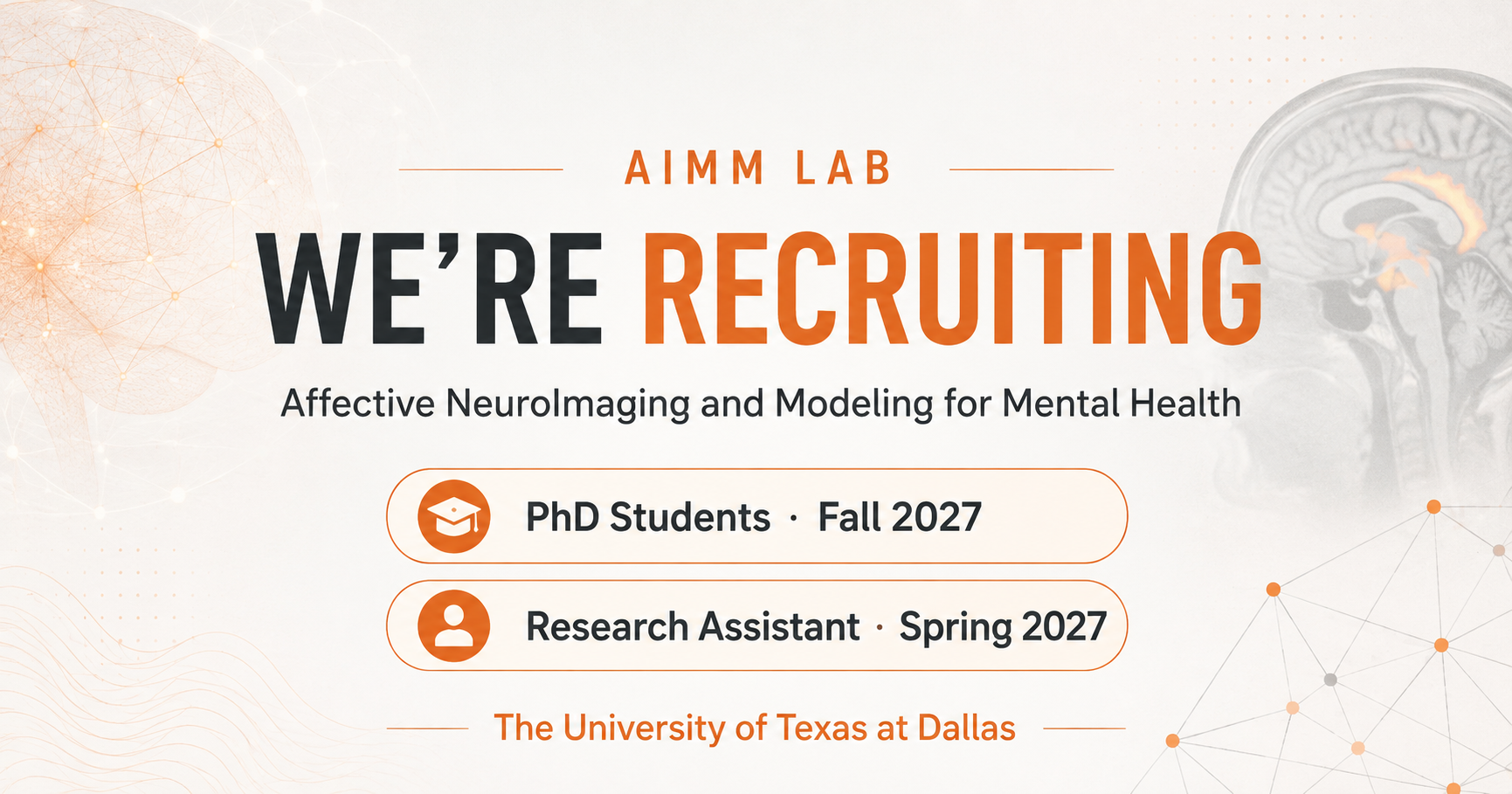 AIMM Lab Recruitment